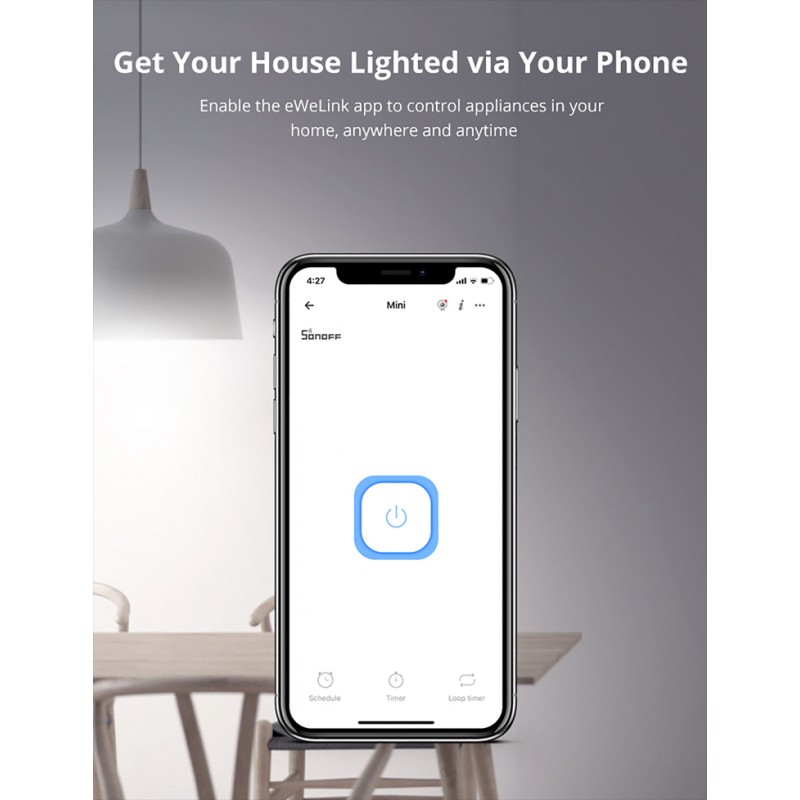 SONOFF MINIR2 išmanaus namo valdiklis