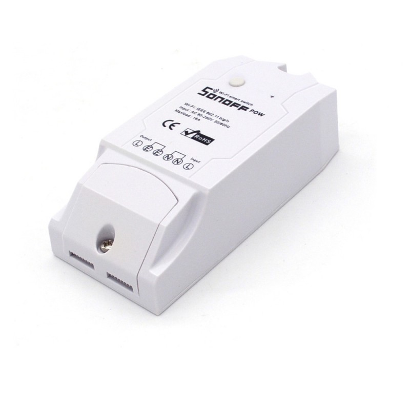Sonoff POW WiFi valdoma relė su energijos stebėjimu Sonoff POW WiFi valdoma relė su energijos stebėjimu