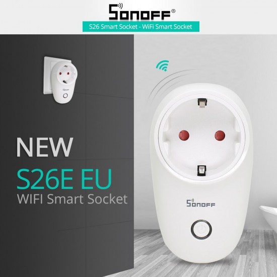Sonoff S26 lizdas Sonoff S26 lizdas