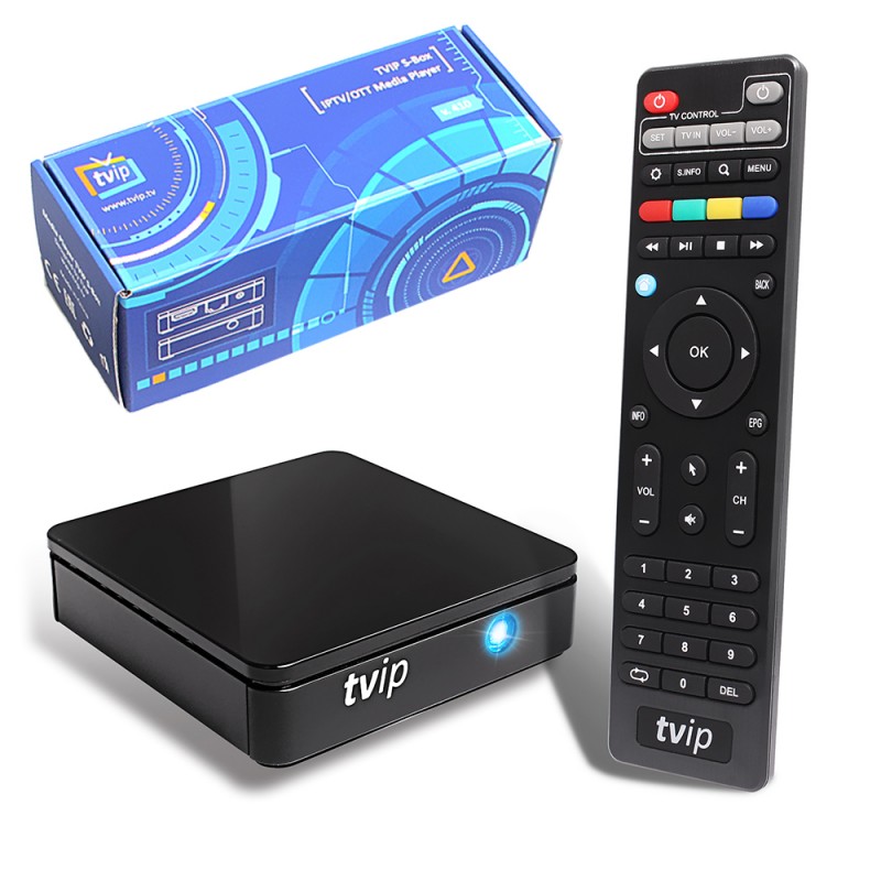 TVIP S-Box v.410 naudotas TVIP S-Box v.410 naudotas