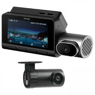 70mai T800 HDR + RC24, 4K vaizdo registratorius su GPS, Wi-Fi 6 ir 256 GB