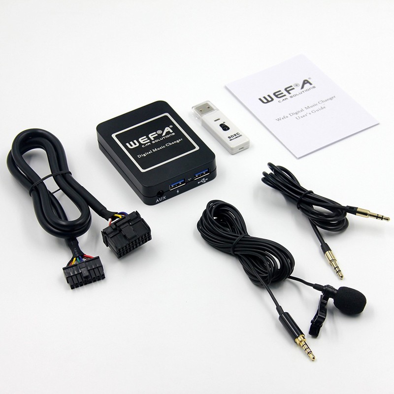Subaru Kenwood USB SD Bluetooth adapteris WEFA Subaru Kenwood USB SD Bluetooth adapteris WEFA