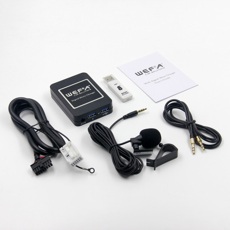VW USB,SD, Bluetooth adapteris 12PIN WEFA VW USB,SD, Bluetooth adapteris 12PIN WEFA