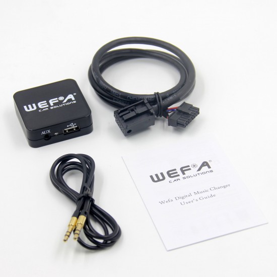 Citroen USB SD adapteris  WEFA RD4