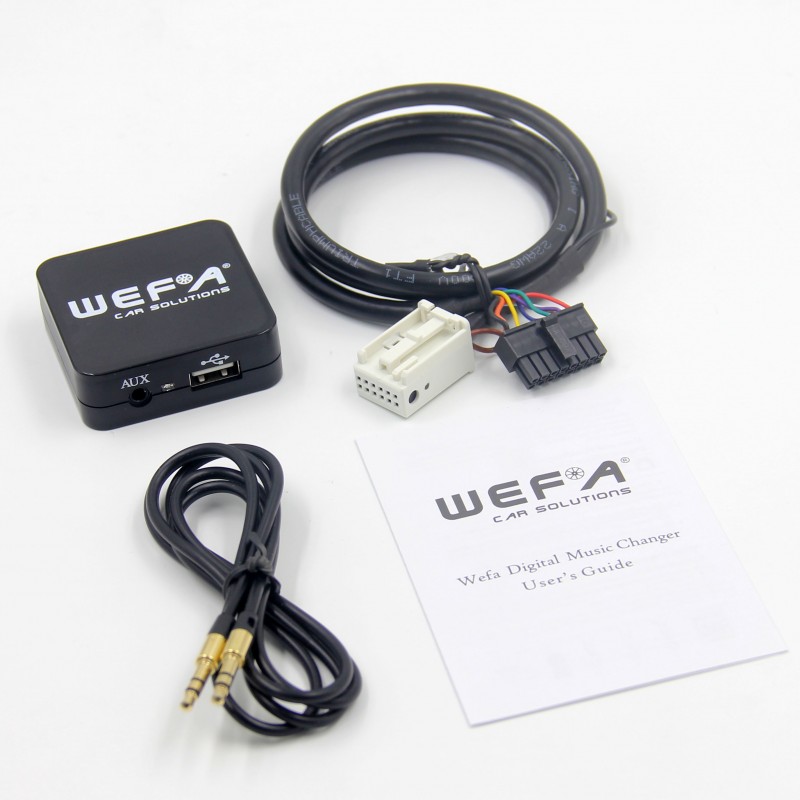 VW USB,AUX, adapteris 12PIN WEFA VW USB,AUX, adapteris 12PIN WEFA
