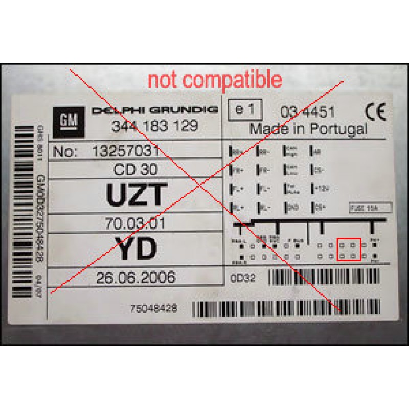 Opel adapteris per AUX WF-502 A2DP Bluetooth Opel adapteris per AUX WF-502 A2DP Bluetooth