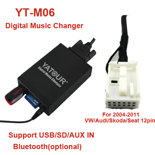 AUDIMP3USB/SDADAPTERISYATOUR12PIN.