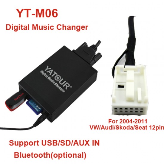 SEAT MP3 USB/SD ADAPTERIS YATOUR 12PIN.