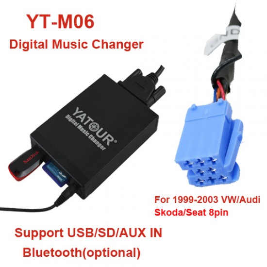 ŠKODA MP3 USB adapteris 8PIN