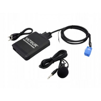YATOUR 8P M09, Bluetooth USB AUX adapteris skirtas VW Audi Skoda Seat