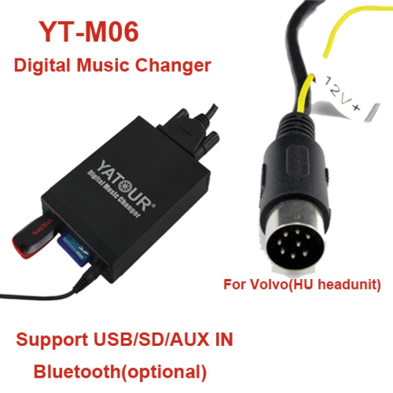 Volvo USB MP3 adapteris HU grotuvams Volvo USB MP3 adapteris HU grotuvams