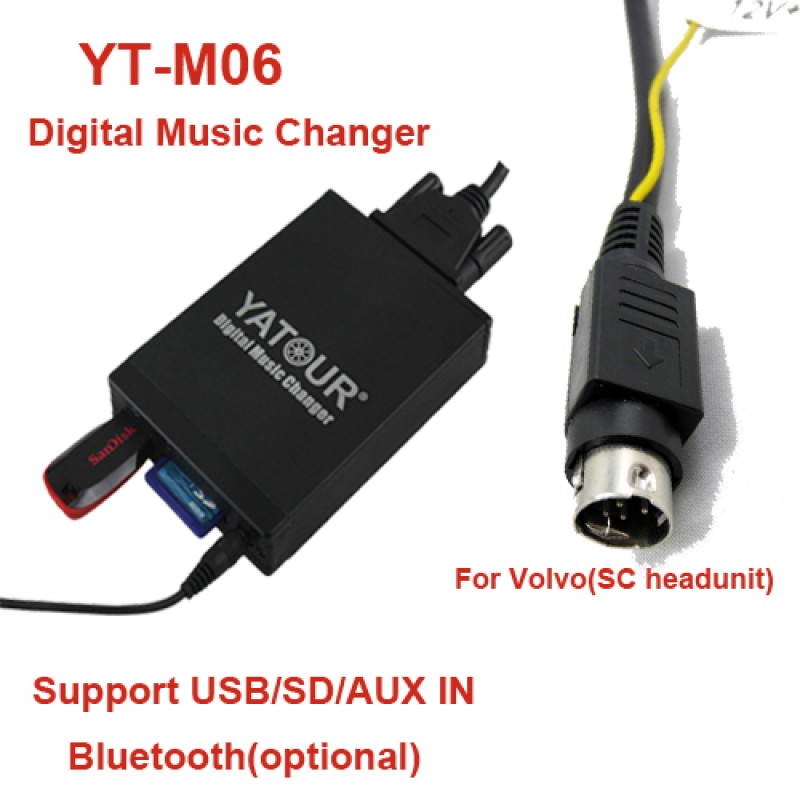 Volvo USB MP3 adapteris SC grotuvams Volvo USB MP3 adapteris SC grotuvams