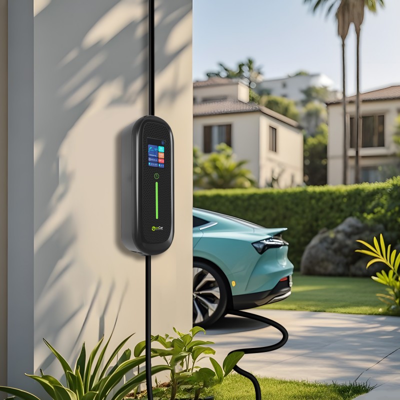 ZENCAR C30-32A, nešiojama elektromobilio įkrovimo stotelė 32A, 7kW, Type 1