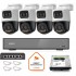 IMOU PS70FP-10M0 4 kamerų 5+5 MP PoE komplektas su 2 TB disku