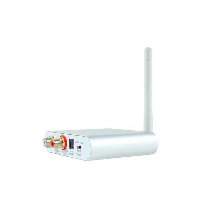 BRX01 HD, Bluetooth aptX HD muzikos imtuvas(sidabrinis)