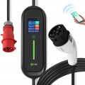 ZENCAR C30 11kW nešiojama elektromobilio įkrovimo stotelė 6–16A su APP ir dėklu