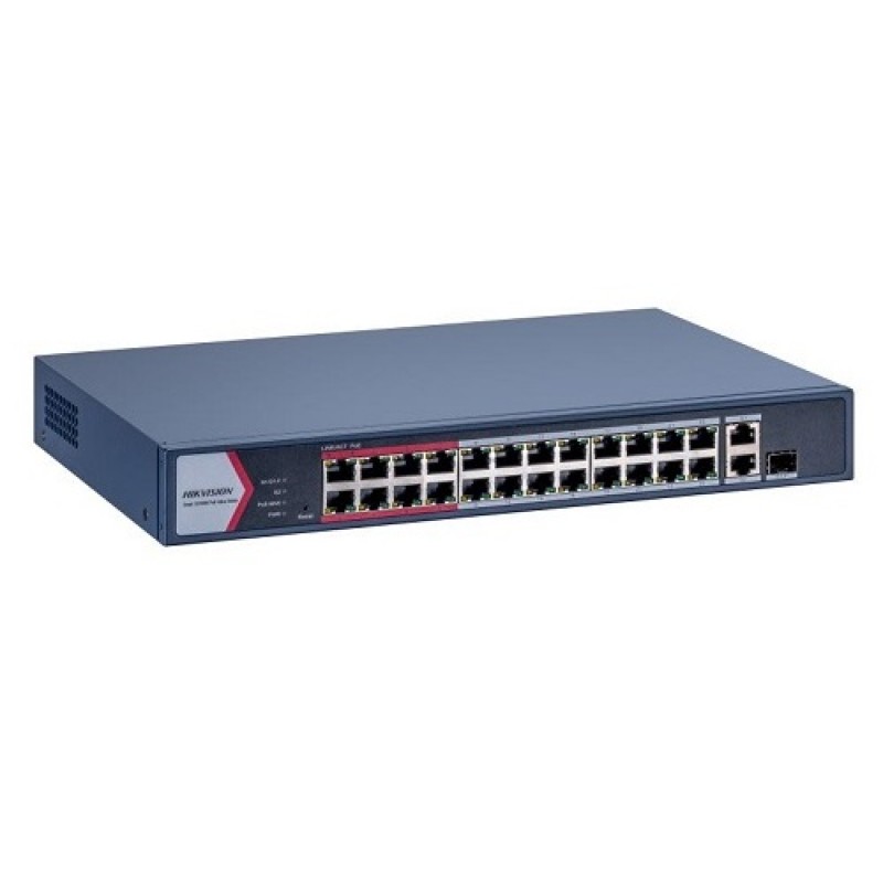 PoE šakotuvas Hikvision DS-3E1326P-EI/M PoE šakotuvas Hikvision DS-3E1326P-EI/M