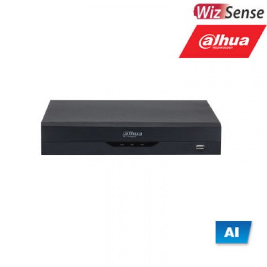 Pentabrid 4K įrašymo įrenginys 4kam. HDCVI 4K 7fps, 5MP 12fps(non-realtime), AI, SMD Plus Pentabrid 4K įrašymo įrenginys 4kam. HDCVI 4K 7fps, 5MP 12fps(non-realtime), AI, SMD Plus