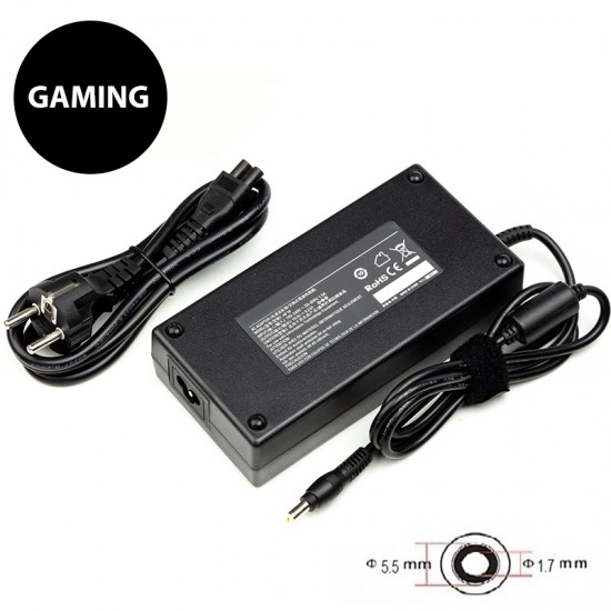 Nešiojamo kompiuterio įkroviklis ACER 180W: 19.5V, 9.23A Nešiojamo kompiuterio įkroviklis ACER 180W: 19.5V, 9.23A