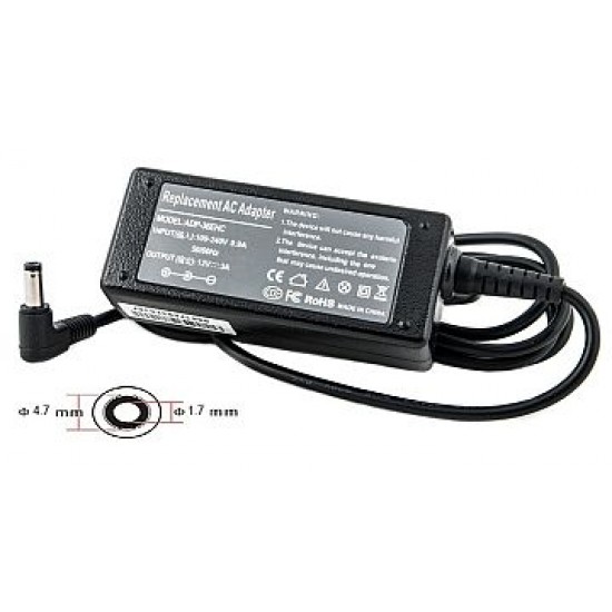 Nešiojamo kompiuterio įkroviklis ASUS 36W: 12V, 3A Nešiojamo kompiuterio įkroviklis ASUS 36W: 12V, 3A