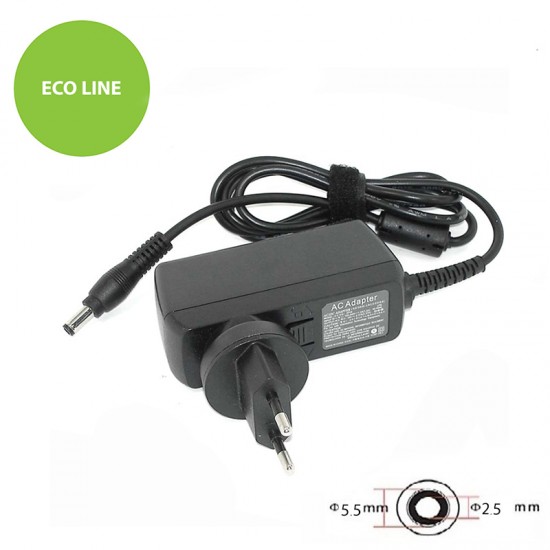 Nešiojamo kompiuterio įkroviklis ASUS 45W: 19V, 2.37A Nešiojamo kompiuterio įkroviklis ASUS 45W: 19V, 2.37A