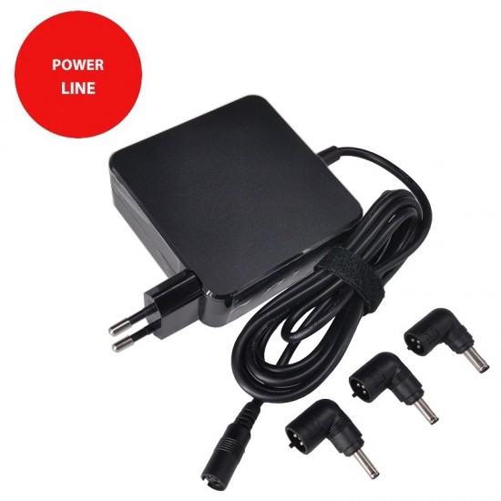 Nešiojamo kompiuterio įkroviklis ASUS 90W: 15-20V, 6A, su 3 adapteriais Nešiojamo kompiuterio įkroviklis ASUS 90W: 15-20V, 6A, su 3 adapteriais