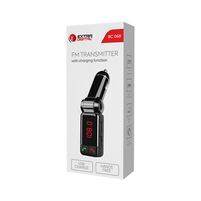 FM moduliatorius automobiliui BC06B FM moduliatorius automobiliui BC06B