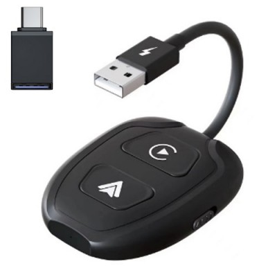 CarPlay bevielis adapteris iPhone ir Android telefonams