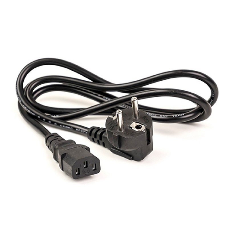 Universalus maitinimo kabelis CEE 7/7 - IEC 320 C13, 1.8m Universalus maitinimo kabelis CEE 7/7 - IEC 320 C13, 1.8m