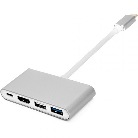Adapteris USB C - HDMI, 4xUSB 2.0/3.0, USB C Adapteris USB C - HDMI, 4xUSB 2.0/3.0, USB C