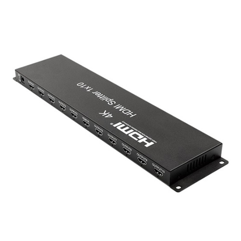 HDMI daliklis 1x10, 3D, 4K HDMI daliklis 1x10, 3D, 4K
