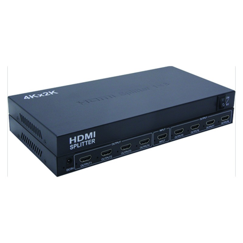 HDMI daliklis 1x8, 4K HDMI daliklis 1x8, 4K