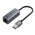 Adapteris USB3.0 A-RJ45, 1000Mbps, 0.15m