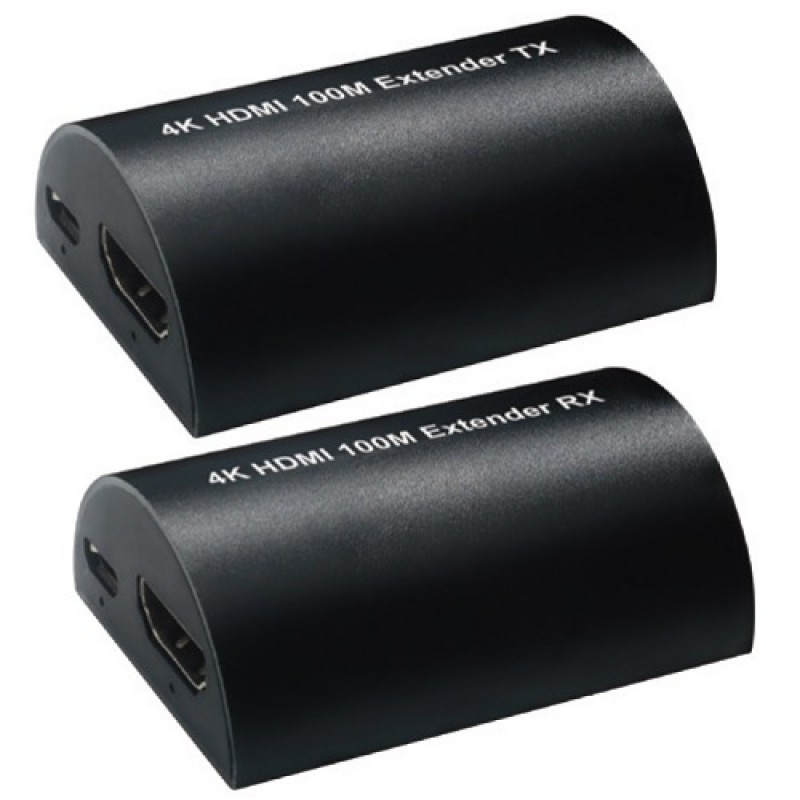 HDMI praplėtėjas (extender) iki 100m, 4K HDMI praplėtėjas (extender) iki 100m, 4K