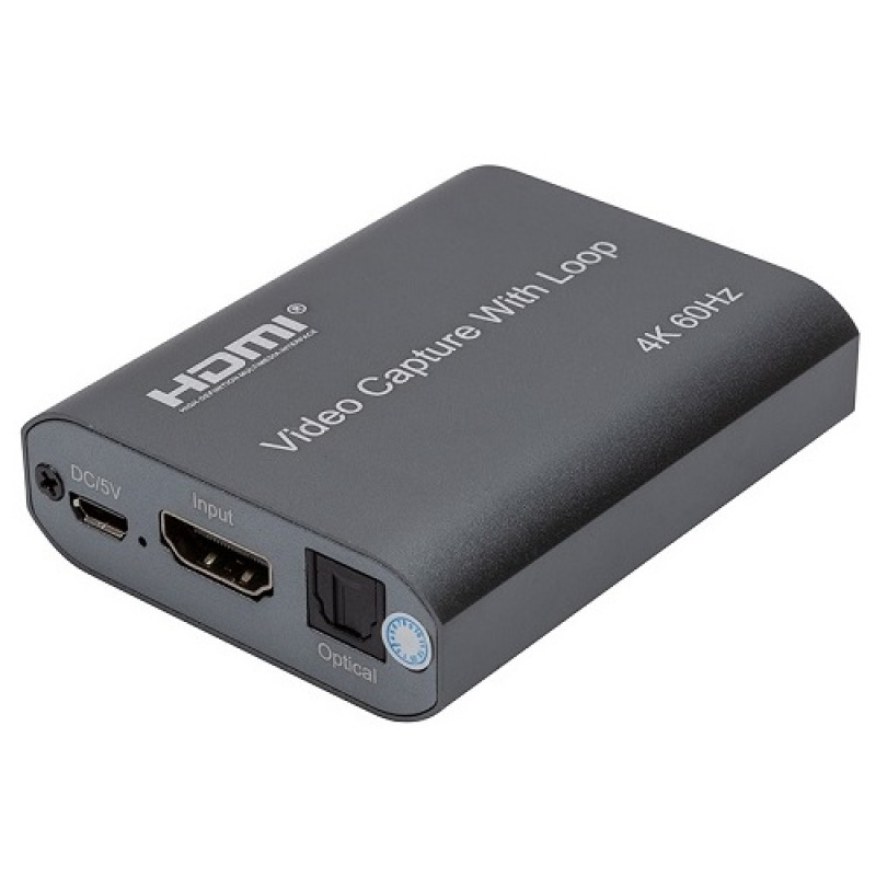Vaizdo fiksavimo įrenginys HDMI USB2.0, 4K 60Hz Vaizdo fiksavimo įrenginys HDMI USB2.0, 4K 60Hz