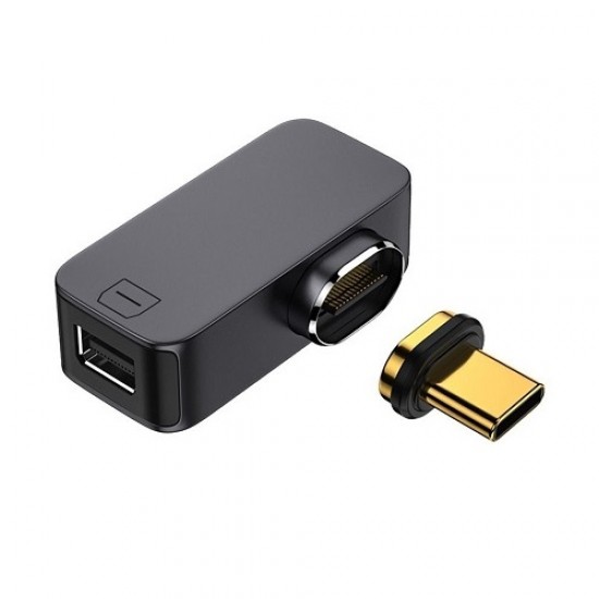 Magnetinis adapteris USB Type-C - mini DisplayPort, 8K, 60Hz Magnetinis adapteris USB Type-C - mini DisplayPort, 8K, 60Hz