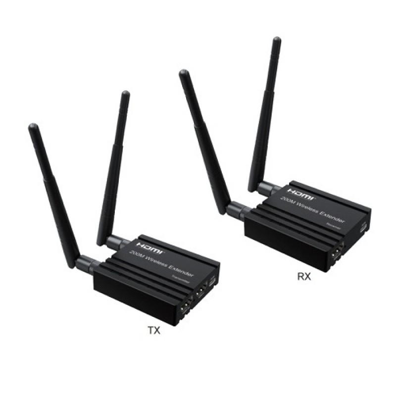 HDMI praplėtėjas (extender) iki 200m, 1080P, su kilpos išvestimi HDMI praplėtėjas (extender) iki 200m, 1080P, su kilpos išvestimi