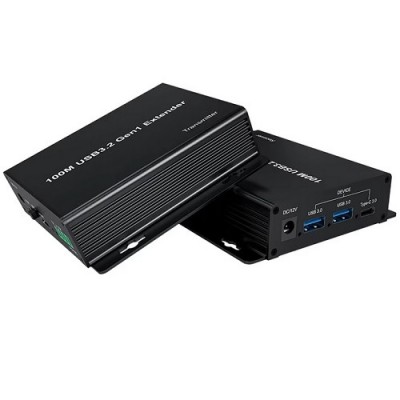 USB3.2 Gen1 ilgintuvas (extender) iki 100m, 2xUSB-A, 2xUSB-C