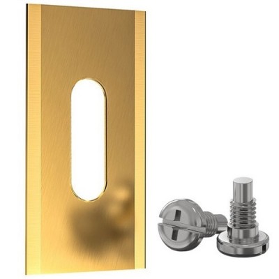 Automatinės vejapjovės peiliukai, 35x18x0.6 mm, padengti titanu, 30vnt.