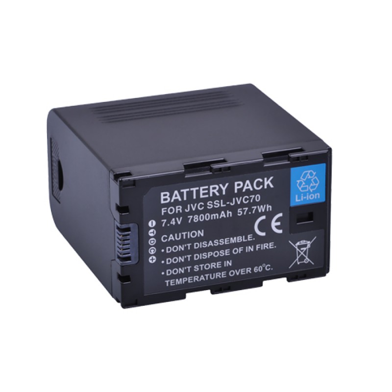 JVC SSL-JVC70 baterija, 7800mAh JVC SSL-JVC70 baterija, 7800mAh