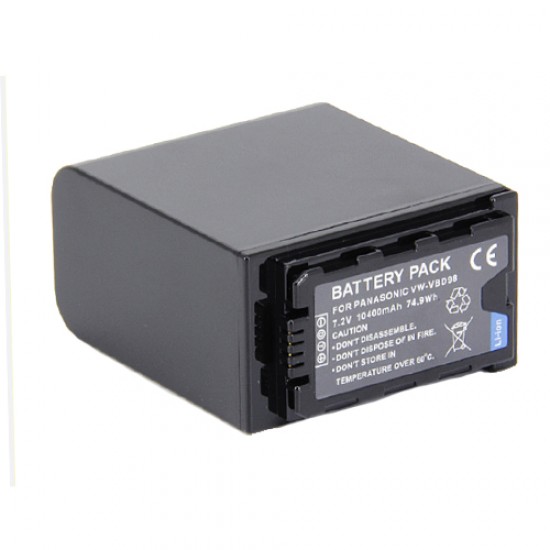 PANASONIC VW-VBD98 baterija, 10400mAh PANASONIC VW-VBD98 baterija, 10400mAh