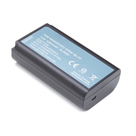 PANASONIC DMW-BLJ31 akumuliatorius, 3050mAh PANASONIC DMW-BLJ31 akumuliatorius, 3050mAh