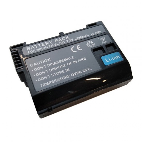 NIKON EN-EL15C baterija, 2280mAh NIKON EN-EL15C baterija, 2280mAh