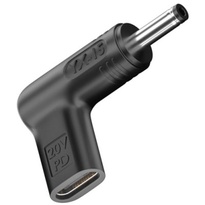 USB Type-C į DC 4.0x1.35 mm adapteris