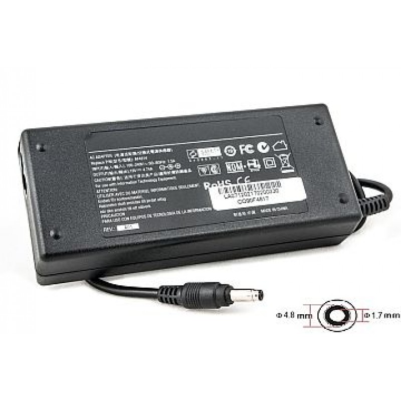 Nešiojamo kompiuterio įkroviklis COMPAQ 90W:19V, 4.74A Nešiojamo kompiuterio įkroviklis COMPAQ 90W:19V, 4.74A