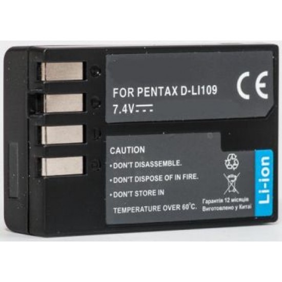 Pentax, baterija D-Li109 Pentax, baterija D-Li109