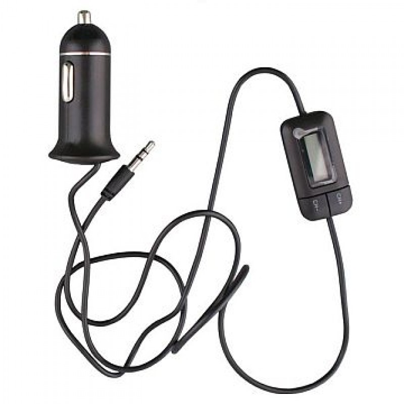 USB kroviklis + FM moduliatorius automobiliui (12V, 24V) USB kroviklis + FM moduliatorius automobiliui (12V, 24V)