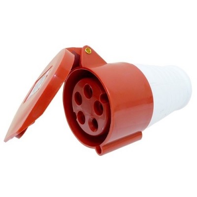 Pramoninė trifazė CEE jungtis 32A, 5-Pin, IP44