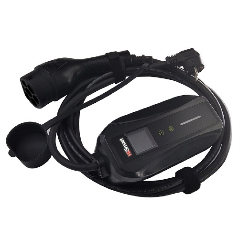 Elektromobilio nešiojamas įkroviklis GB/T - Schuko (220V), 6-16A, 3.5kW, 1-fazė, 5m Elektromobilio nešiojamas įkroviklis GB/T - Schuko (220V), 6-16A, 3.5kW, 1-fazė, 5m