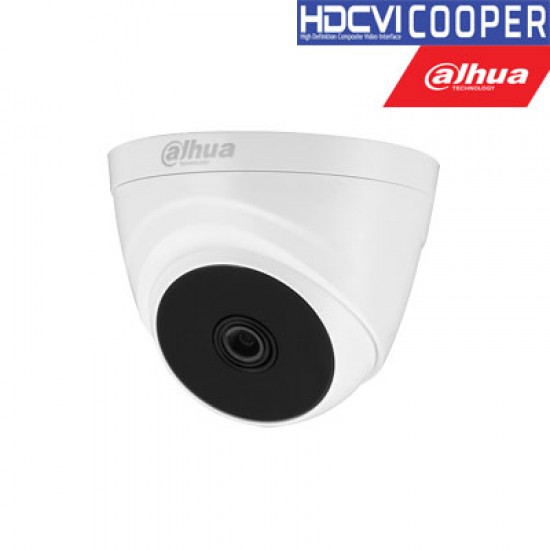 HD-CVI, CVBS kamera kupolinė 2MP su IR iki 20m. 1/2.7 HD-CVI, CVBS kamera kupolinė 2MP su IR iki 20m. 1/2.7